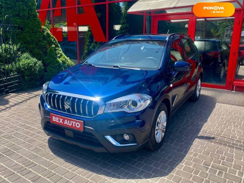 Suzuki SX4, 2020, Бензин, 1.6 л., 58 тис. км, Позашляховик / Кросовер, Синій, Одеса 101994 фото