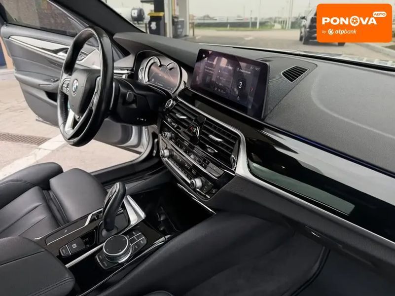 BMW 5 Series, 2019 г., Бензин, 87 тыс. км, Седан, Серый, Днепр (Днепропетровск) AT-10417126 фото