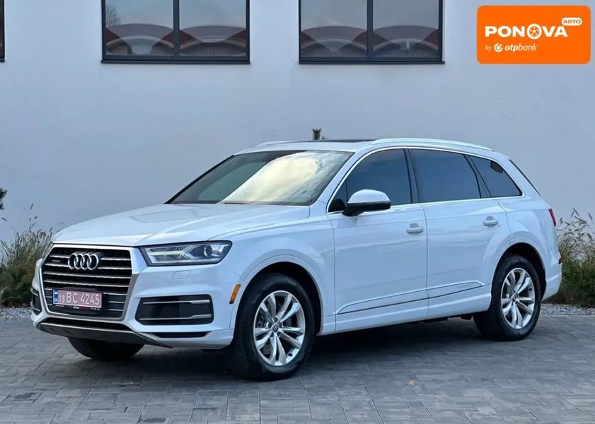 Audi Q7, 2016 г., Бензин, 155 тыс. км, Внедорожник / Кроссовер, Белый, Луцк AT-10405648 фото