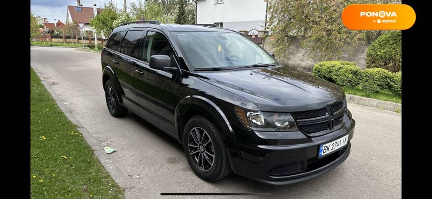 Dodge Journey, 2018, Газ пропан-бутан / Бензин, 2.36 л., 185 тис. км, Позашляховик / Кросовер, Чорний, Рівне Cars-Pr-65377 фото