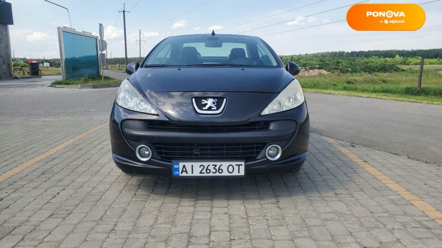 Peugeot 207, 2008, Бензин, 1.6 л., 175 тыс. км, Кабриолет, Чорный, Костопіль Cars-Pr-61659 фото