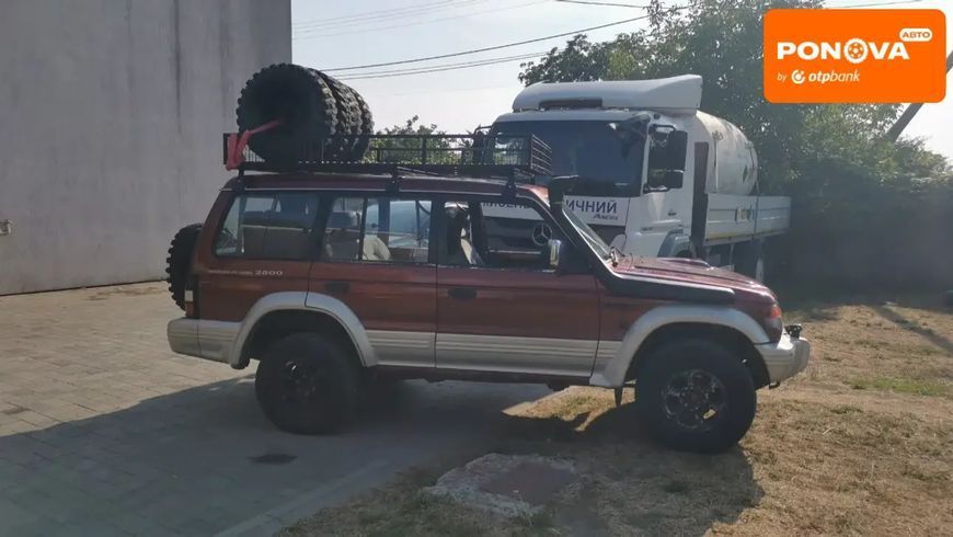 Mitsubishi Pajero, 1995 р., Дизель, 150 тис. км, Позашляховик / Кросовер, Червоний, Лозова AT-10408316 фото
