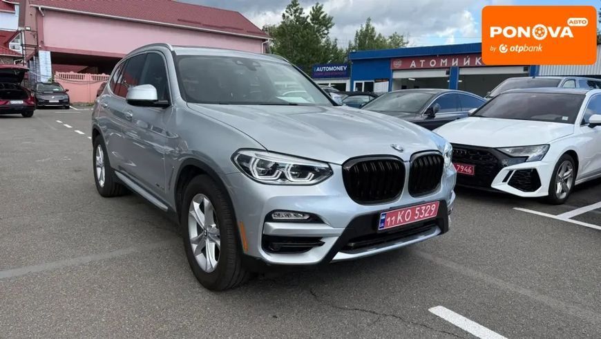 BMW X3, 2019 р., Бензин, 140 тис. км, Позашляховик / Кросовер, Сірий, Софіївська Борщагівка AT-10418842 фото