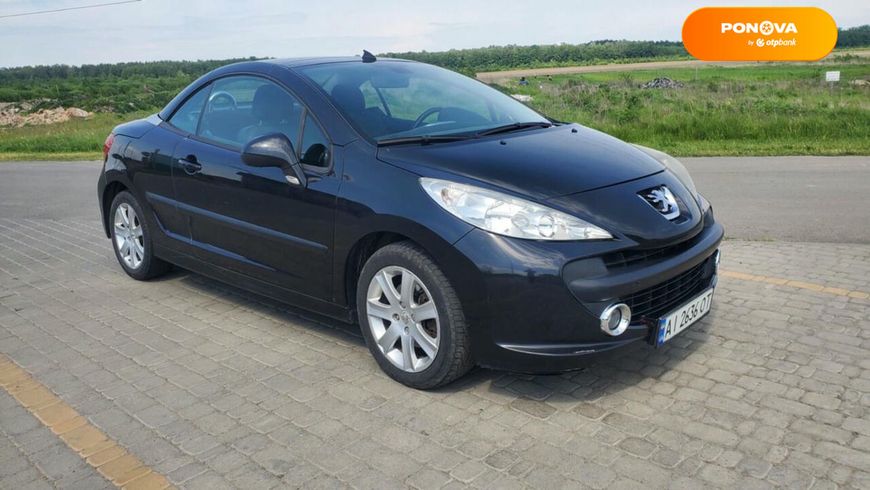 Peugeot 207, 2008, Бензин, 1.6 л., 175 тыс. км, Кабриолет, Чорный, Костопіль Cars-Pr-61659 фото