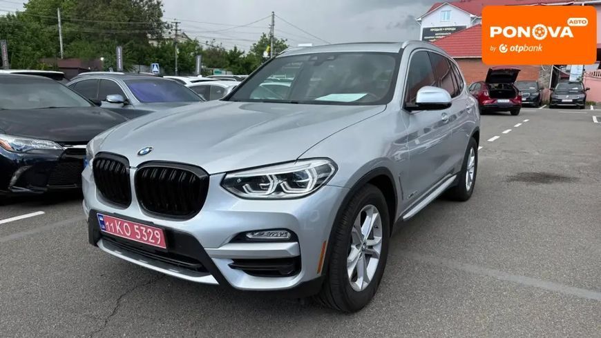 BMW X3, 2019 р., Бензин, 140 тис. км, Позашляховик / Кросовер, Сірий, Софіївська Борщагівка AT-10418842 фото