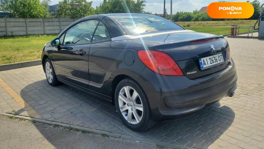 Peugeot 207, 2008, Бензин, 1.6 л., 175 тыс. км, Кабриолет, Чорный, Костопіль Cars-Pr-61659 фото