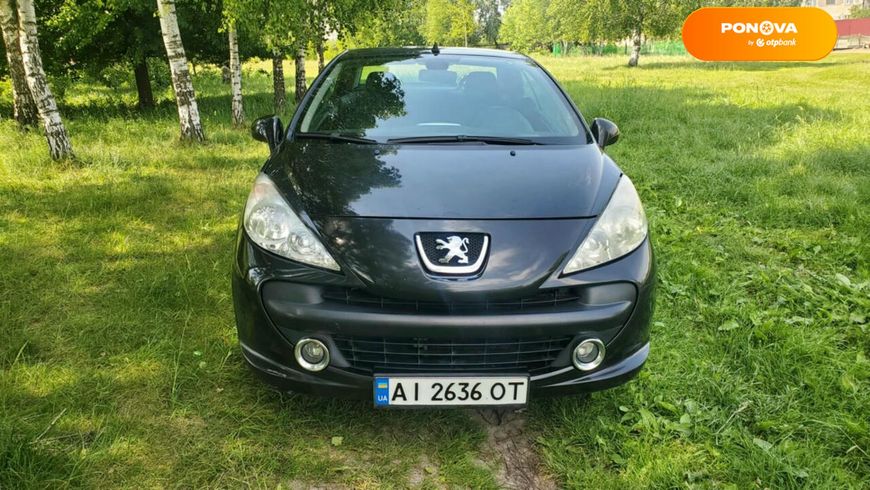 Peugeot 207, 2008, Бензин, 1.6 л., 175 тыс. км, Кабриолет, Чорный, Костопіль Cars-Pr-61659 фото