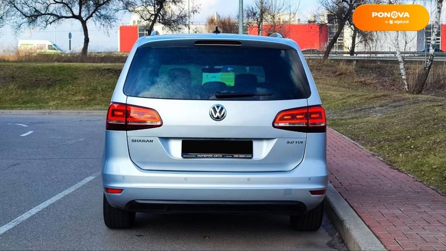 Volkswagen Sharan, 2017, Дизель, 1.97 л., 270 тыс. км, Минивен, Серый, Киев 21742 фото