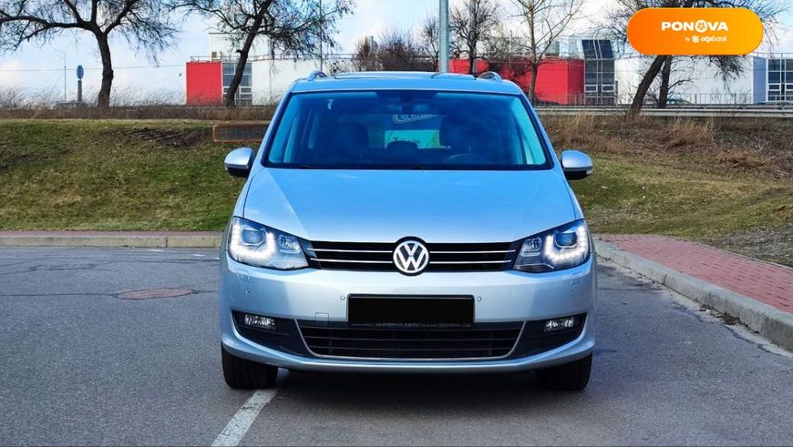 Volkswagen Sharan, 2017, Дизель, 1.97 л., 270 тыс. км, Минивен, Серый, Киев 21742 фото