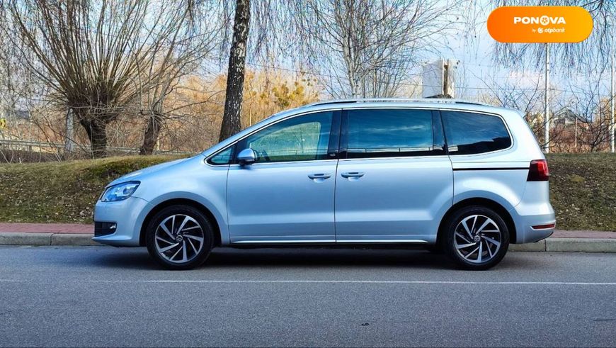 Volkswagen Sharan, 2017, Дизель, 1.97 л., 270 тыс. км, Минивен, Серый, Киев 21742 фото