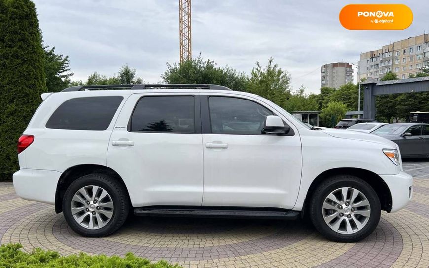 Toyota Sequoia, 2017, Бензин, 5.7 л., 163 тис. км, Позашляховик / Кросовер, Білий, Львів 42096 фото