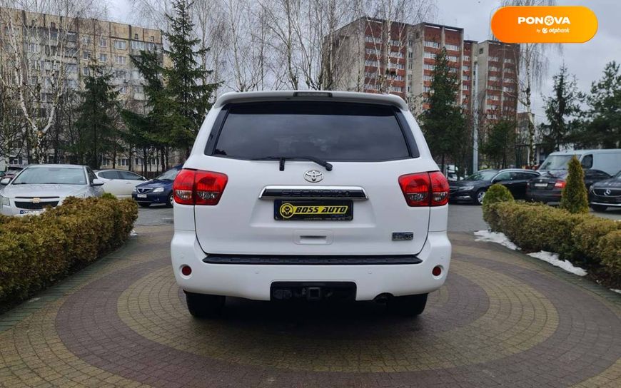 Toyota Sequoia, 2017, Бензин, 5.7 л., 163 тис. км, Позашляховик / Кросовер, Білий, Львів 42096 фото