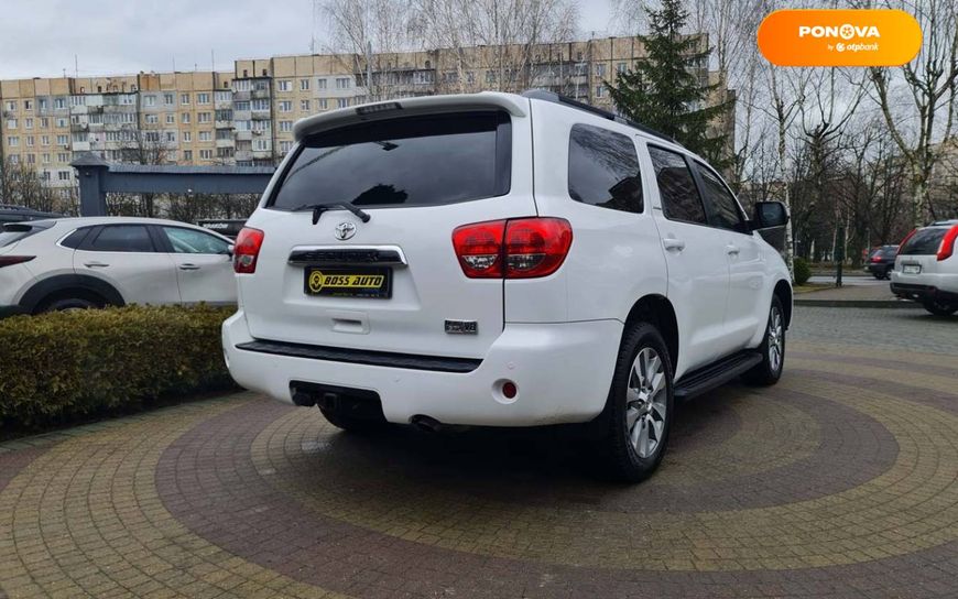 Toyota Sequoia, 2017, Бензин, 5.7 л., 163 тис. км, Позашляховик / Кросовер, Білий, Львів 42096 фото