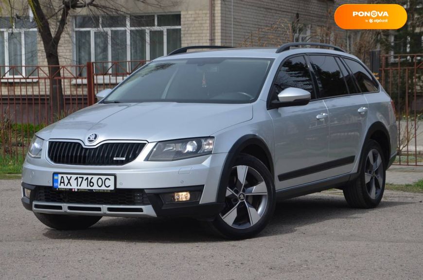 Skoda Octavia Scout, 2016, Дизель, 2 л., 291 тис. км, Універсал, Сірий, Павлоград Cars-Pr-59622 фото