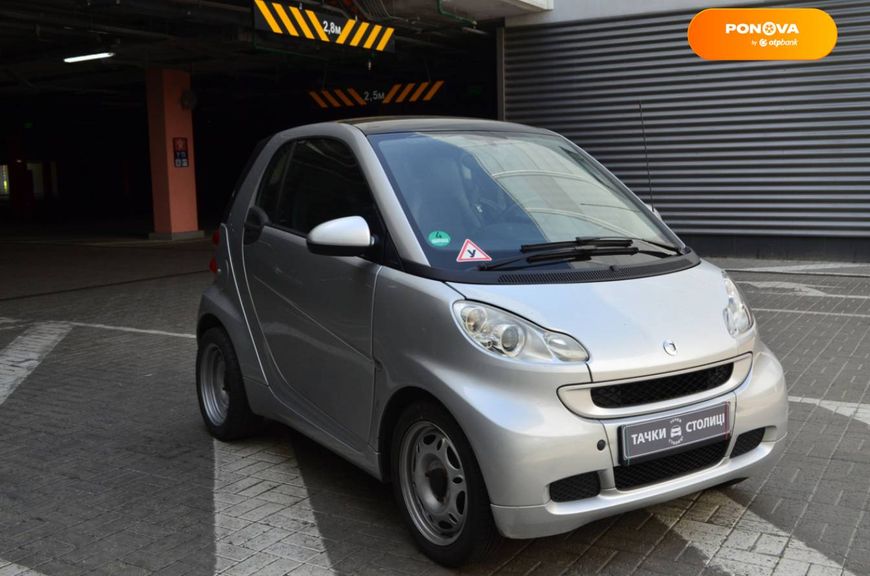 Smart Fortwo, 2011, Дизель, 0.8 л., 147 тыс. км, Купе, Серый, Киев 102440 фото