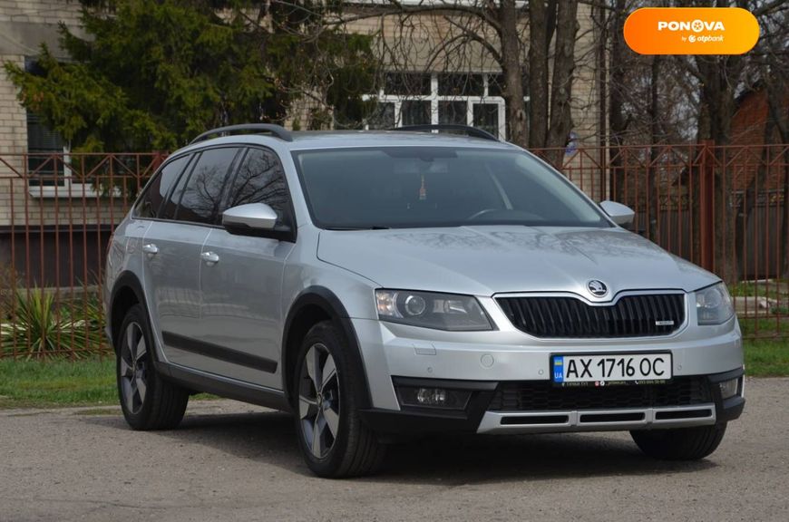 Skoda Octavia Scout, 2016, Дизель, 2 л., 291 тис. км, Універсал, Сірий, Павлоград Cars-Pr-59622 фото