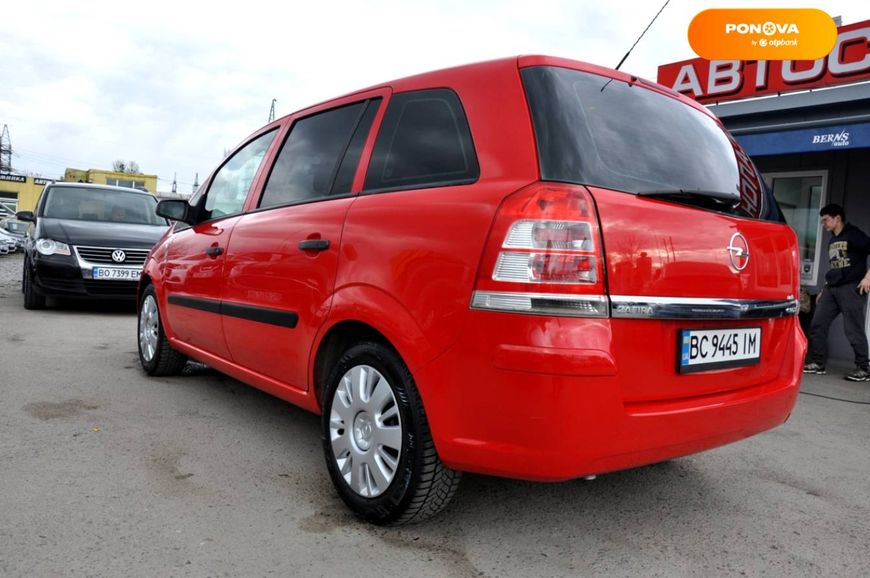 Opel Zafira, 2009, Бензин, 1.6 л., 240 тис. км, Мінівен, Червоний, Львів 33614 фото