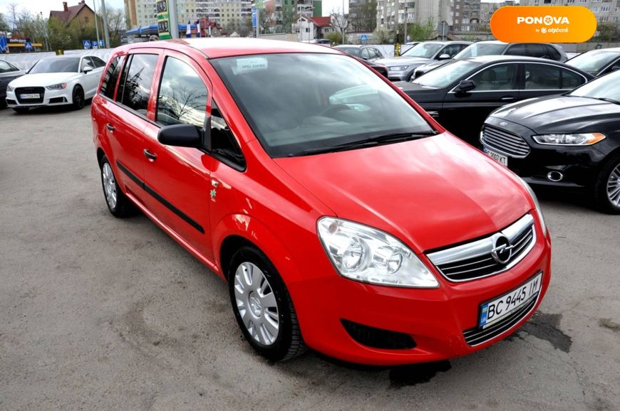 Opel Zafira, 2009, Бензин, 1.6 л., 240 тис. км, Мінівен, Червоний, Львів 33614 фото