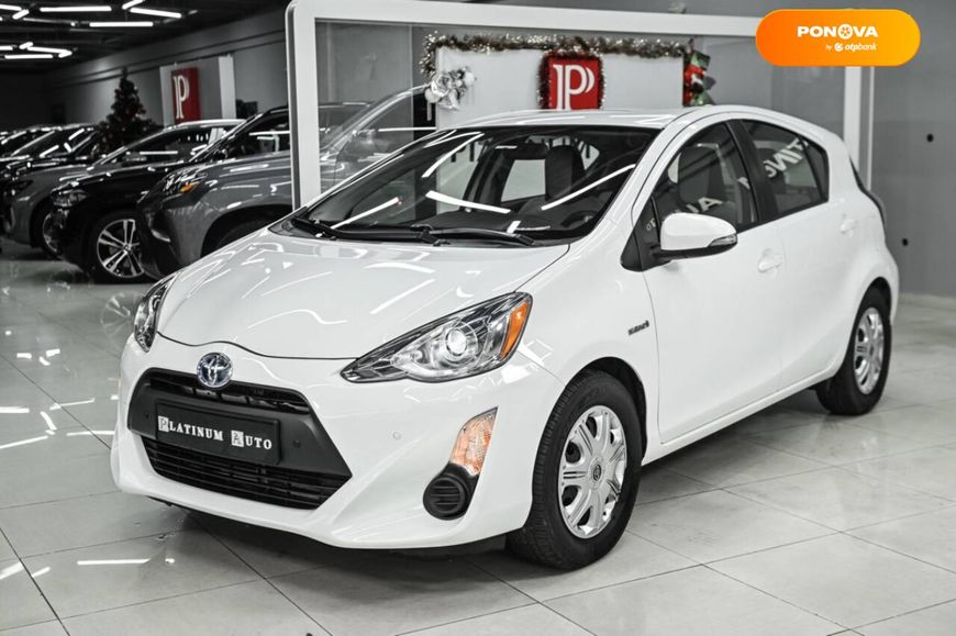 Toyota Prius C, 2015, Гібрид (HEV), 1.5 л., 166 тис. км, Хетчбек, Білий, Одеса 9964 фото