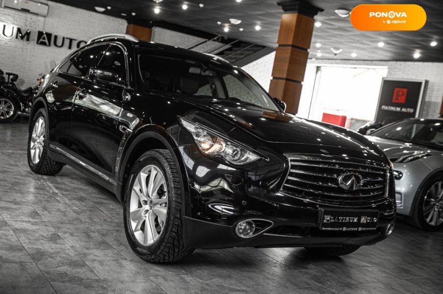 Infiniti QX70, 2014, Бензин, 3.7 л., 82 тыс. км, Внедорожник / Кроссовер, Чорный, Одесса 47581 фото