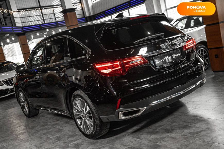 Acura MDX, 2017, Газ пропан-бутан / Бензин, 3.47 л., 61 тис. км, Позашляховик / Кросовер, Чорний, Одеса 45121 фото