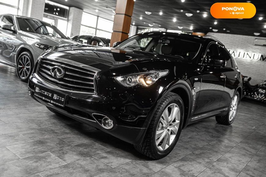 Infiniti QX70, 2014, Бензин, 3.7 л., 82 тыс. км, Внедорожник / Кроссовер, Чорный, Одесса 47581 фото