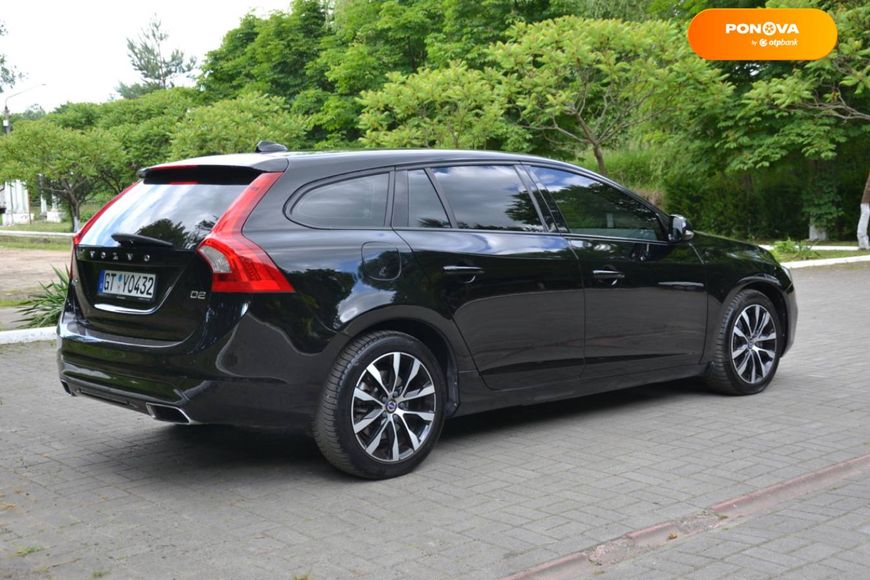 Volvo V60, 2017, Дизель, 2 л., 255 тис. км, Універсал, Чорний, Дрогобич Cars-Pr-55370 фото