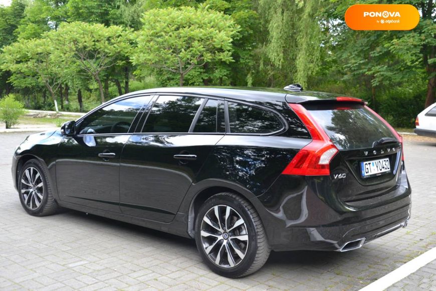 Volvo V60, 2017, Дизель, 2 л., 255 тис. км, Універсал, Чорний, Дрогобич Cars-Pr-55370 фото