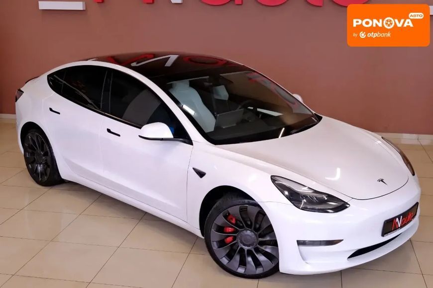 Tesla Model 3, 2022 р., Електро, 60 тис. км, Седан, Білий, Одеса AT-10408778 фото
