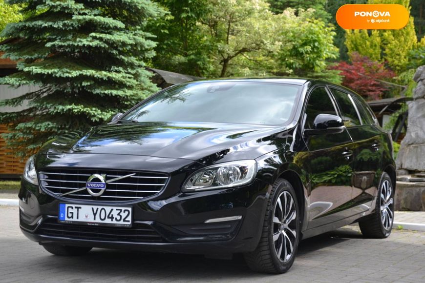 Volvo V60, 2017, Дизель, 2 л., 255 тис. км, Універсал, Чорний, Дрогобич Cars-Pr-55370 фото