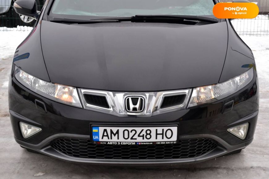 Honda Civic, 2010, Бензин, 1.4 л., 214 тыс. км, Хетчбек, Чорный, Бердичев 360 фото