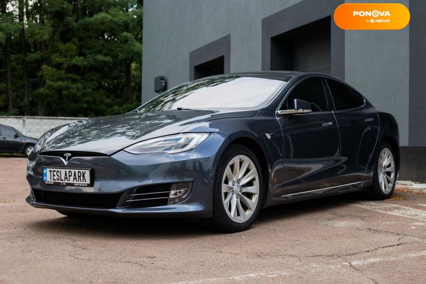 Tesla Model S, 2018, Електро, 149 тис. км, Ліфтбек, Сірий, Київ 110733 фото