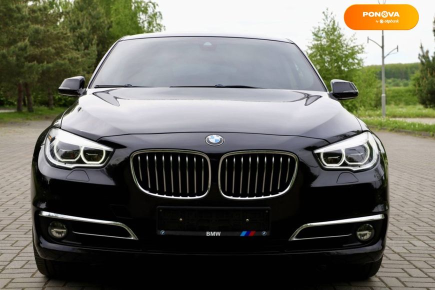 BMW 5 Series GT, 2015, Дизель, 3 л., 159 тис. км, Ліфтбек, Чорний, Трускавець Cars-Pr-54502 фото