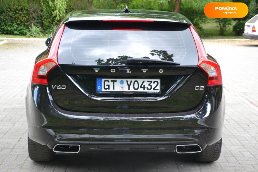 Volvo V60, 2017, Дизель, 2 л., 255 тис. км, Універсал, Чорний, Дрогобич Cars-Pr-55370 фото