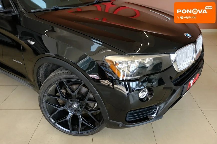 BMW X3, 2016 р., Бензин, 233 тис. км, Позашляховик / Кросовер, Чорний, Одеса AT-10424027 фото