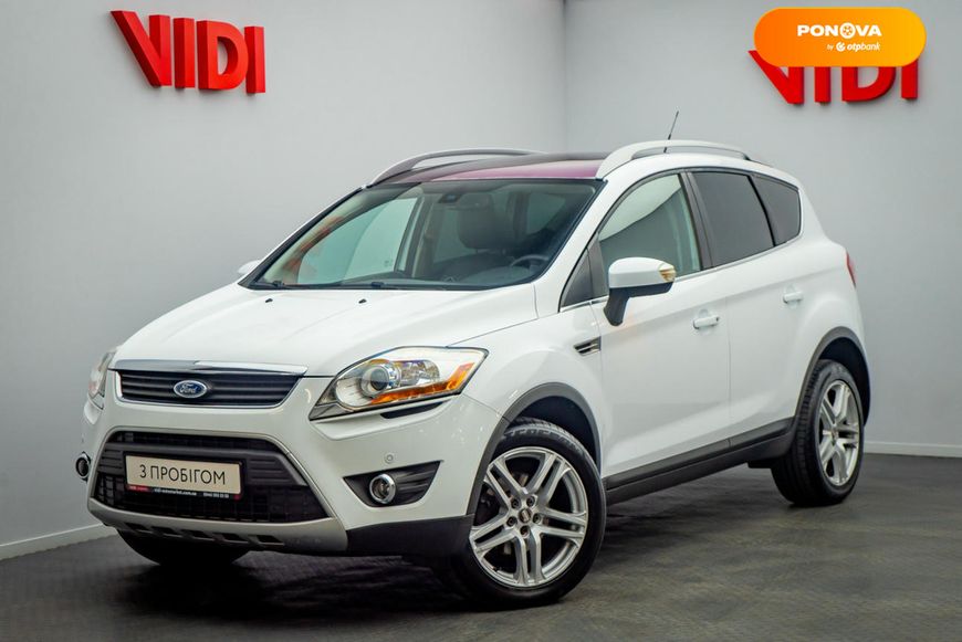 Ford Kuga, 2011, Дизель, 2 л., 206 тис. км, Позашляховик / Кросовер, Білий, Київ 101953 фото