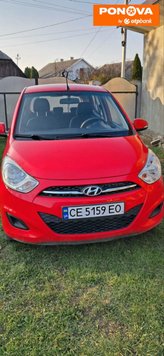 Hyundai i10, 2013, Бензин, 1.09 л., 77 тис. км, Хетчбек, Червоний, Чернівці Cars-Pr-276234 фото