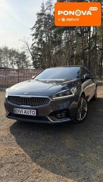 Kia K7, 2016 р., Дизель, 153 тис. км, Седан, Сірий, Київ AT-10414316 фото
