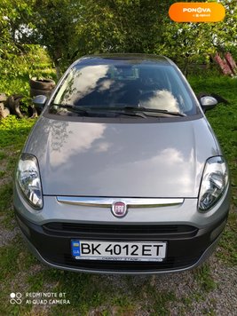 Fiat Punto, 2012, Газ пропан-бутан / Бензин, 1.24 л., 206 тис. км, Хетчбек, Сірий, Рівне Cars-Pr-244721 фото