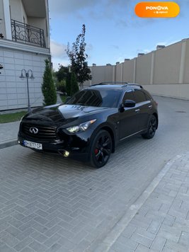 Infiniti QX70, 2015, Бензин, 3.7 л., 145 тис. км, Позашляховик / Кросовер, Чорний, Одеса Cars-Pr-248919 фото