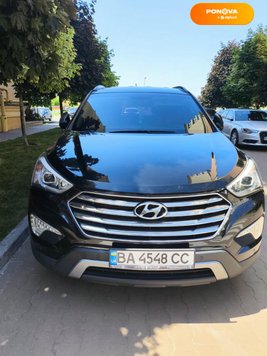 Hyundai Grand Santa Fe, 2014, Дизель, 2.2 л., 128 тис. км, Позашляховик / Кросовер, Чорний, Київ Cars-Pr-242439 фото