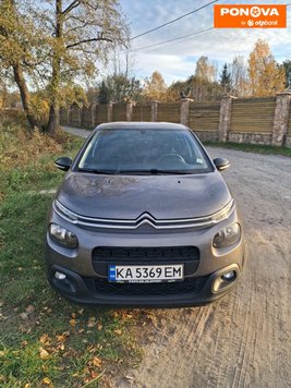 Citroen C3, 2019, Бензин, 1.2 л., 83 тис. км, Хетчбек, Сірий, Київ Cars-Pr-264578 фото