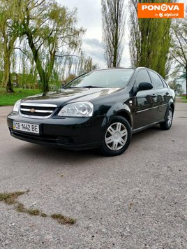 Chevrolet Lacetti, 2008, Бензин, 1.6 л., 208 тис. км, Седан, Чорний, Ніжин Cars-Pr-270338 фото