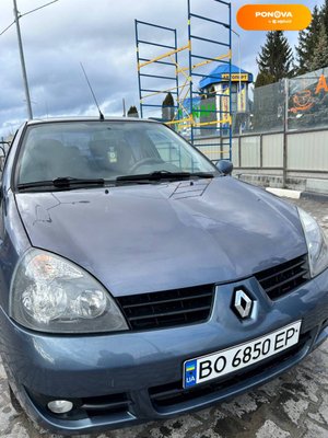 Renault Symbol, 2008, Бензин, 1.39 л., 129 тыс. км, Седан, Серый, Тернополь Cars-Pr-66621 фото