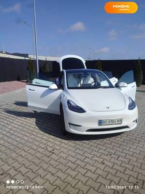 Tesla Model Y, 2021, Електро, 29 тыс. км, Внедорожник / Кроссовер, Белый, Тернополь Cars-Pr-68977 фото