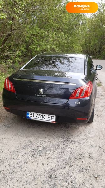 Peugeot 508, 2014, Бензин, 1.6 л., 207 тыс. км, Седан, Чорный, Полтава Cars-Pr-61492 фото