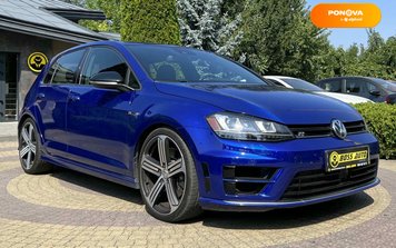 Volkswagen Golf R, 2016, Бензин, 2 л., 100 тис. км, Хетчбек, Синій, Львів 192941 фото