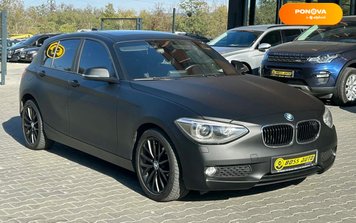 BMW 1 Series, 2014, Бензин, 1.6 л., 117 тис. км, Хетчбек, Чорний, Чернівці 254605 фото