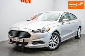 Ford Fusion, 2015 р., Газ пропан-бутан / Бензин, 56 тис. км, Седан, Сірий, Київ AT-10422051 фото