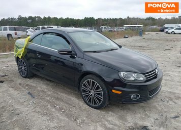 Volkswagen Eos, 2015, Бензин, 2 л., 79 тис. км, Кабріолет, Чорний, Ужгород Cars-EU-US-KR-253391 фото